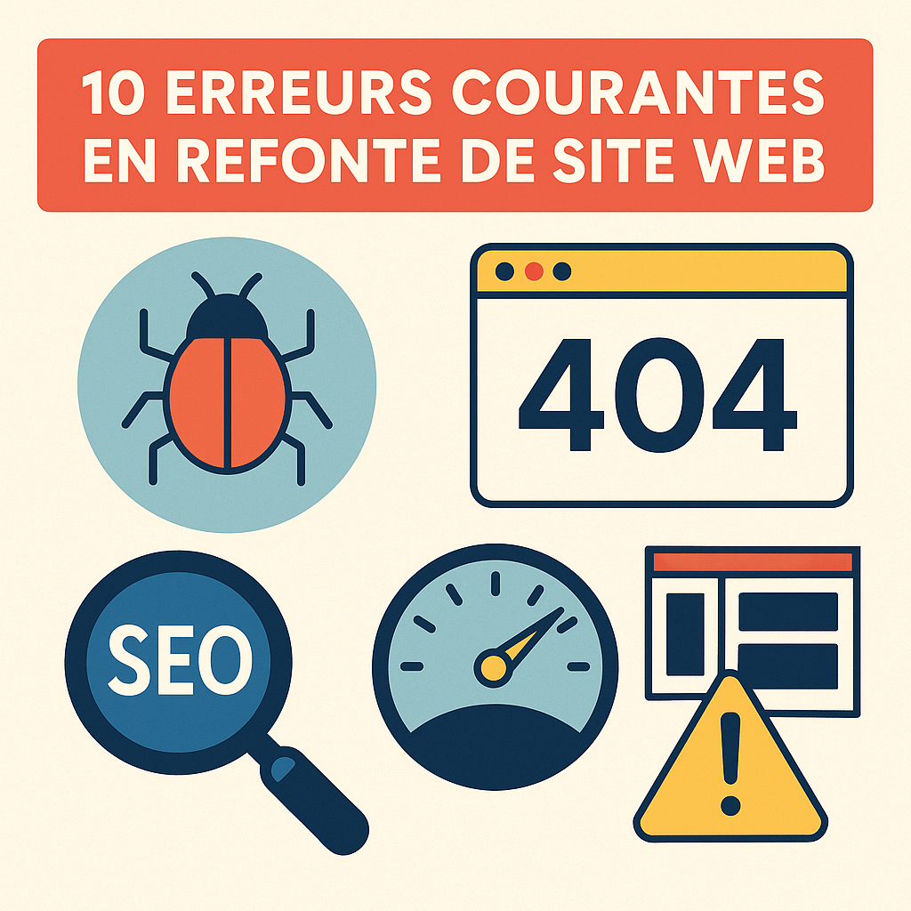 10 Häufige Fehler beim Website-Redesign (und wie man sie vermeidet)